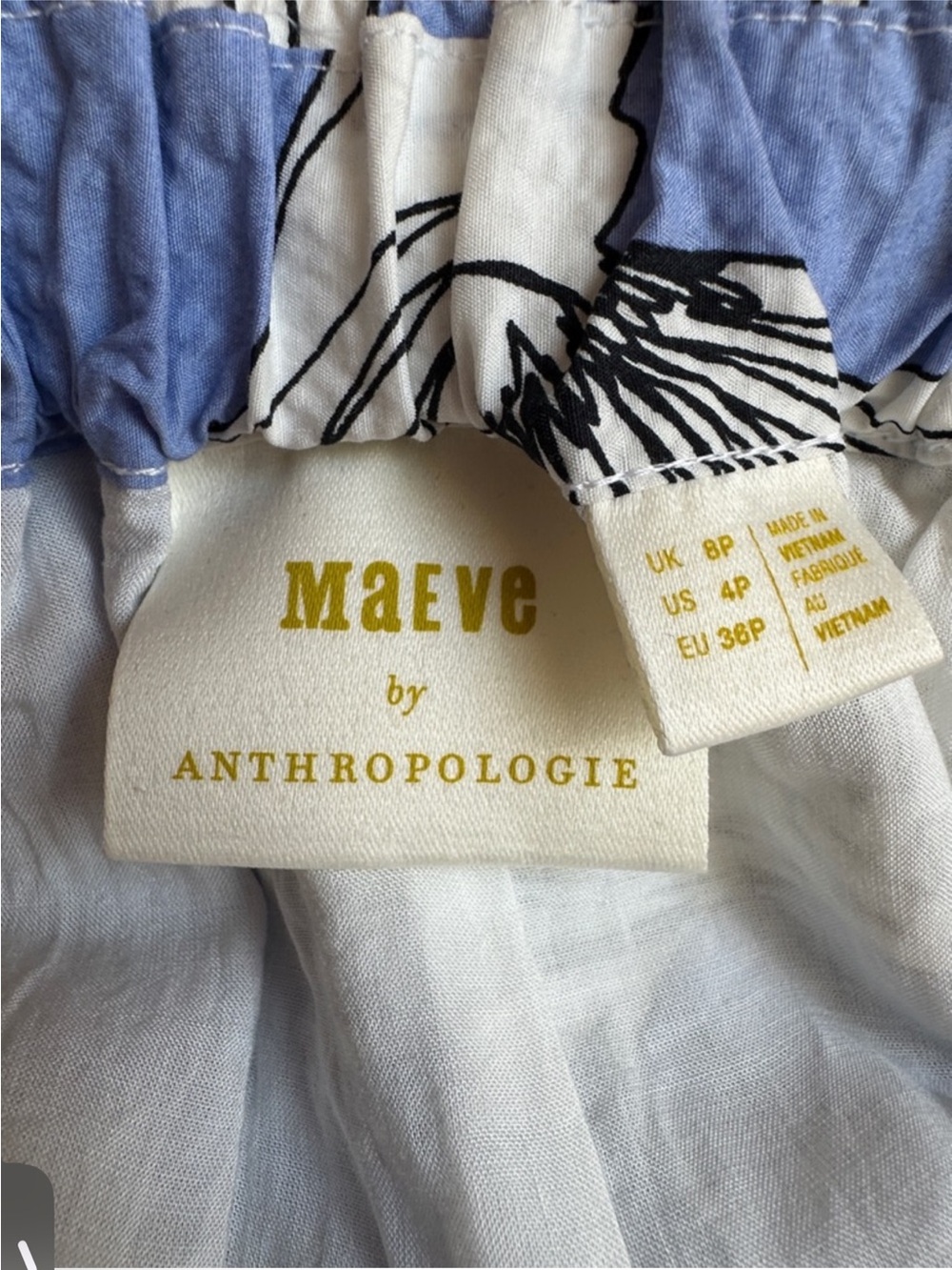 Mauve by Anthropologie Bird-Print Mini Dress - Picture 3 of 5